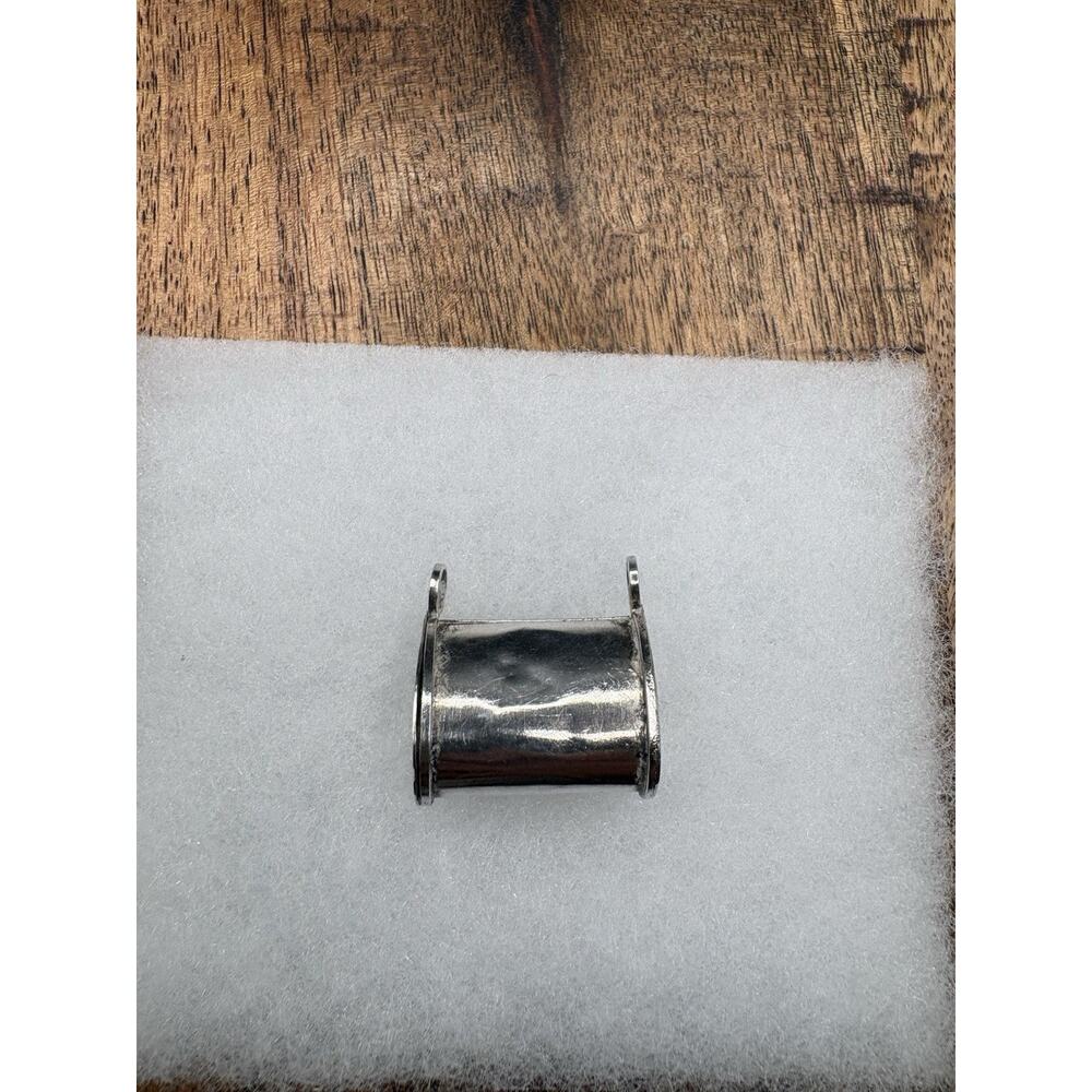 Sterling Silver Antique Treasure Chest Locket scroll Holder See Below 5.7g - Picture 4 of 9